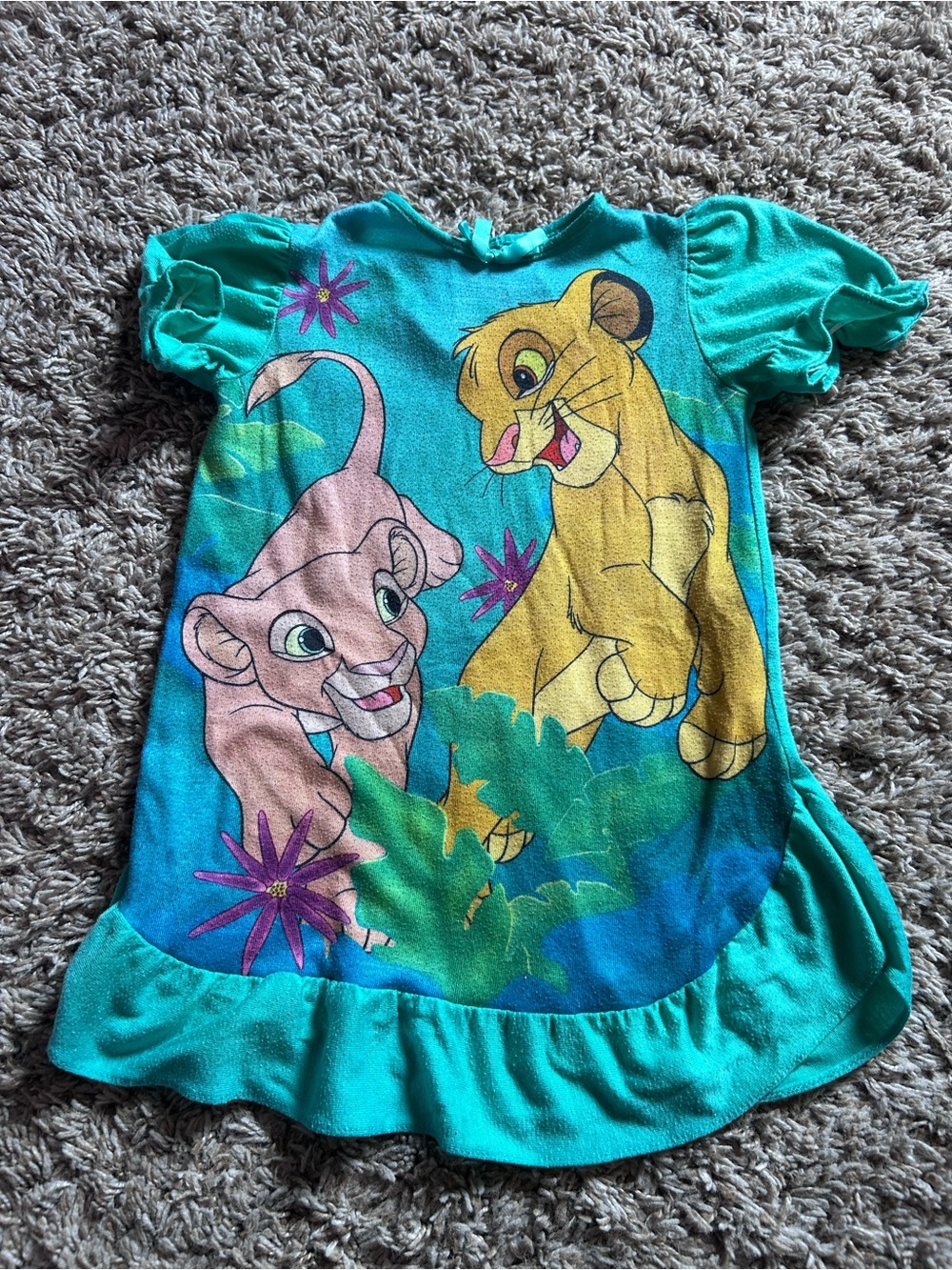 Vintage Lion King Toddler Nightgown
